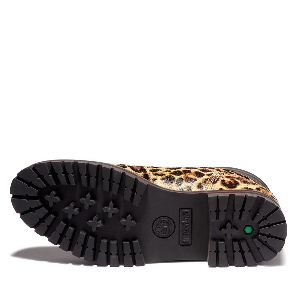 Botas Con Cordones Timberland Mujer London Square Marrones/Negras - Chile CRM-340719